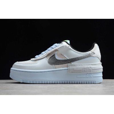 Nike Erkek Air Force 1 Shadow Gri / Yılan Ten Rengi / Platini Kaykay Ayakkabı Türkiye - HYVLWM12